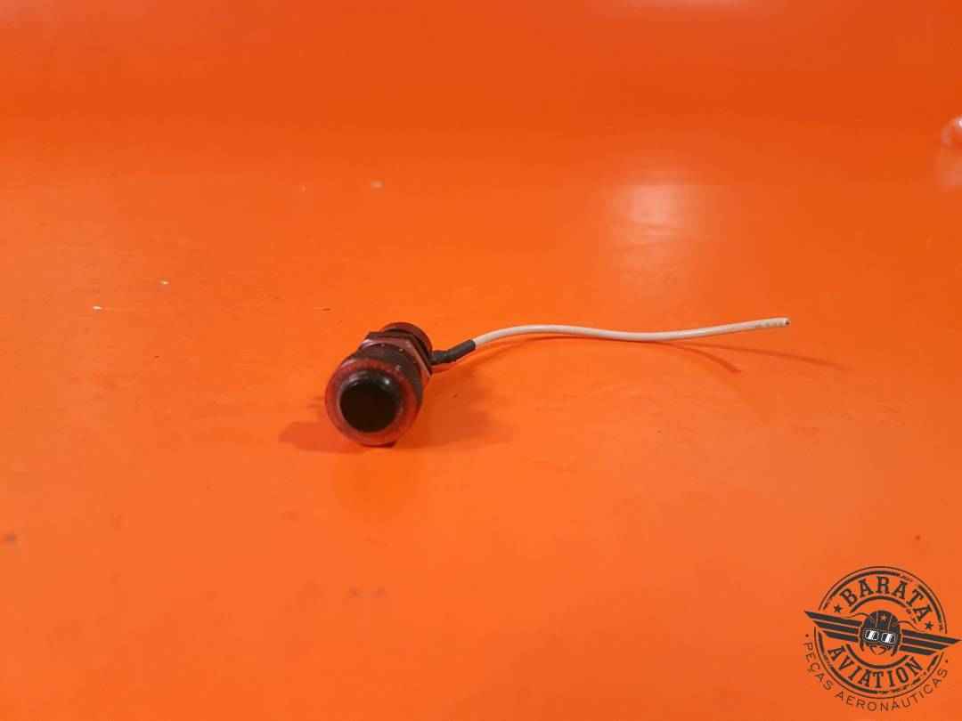 PRESS TO TEST INDICATOR LIGHT GREEN P/N: MS25041-2