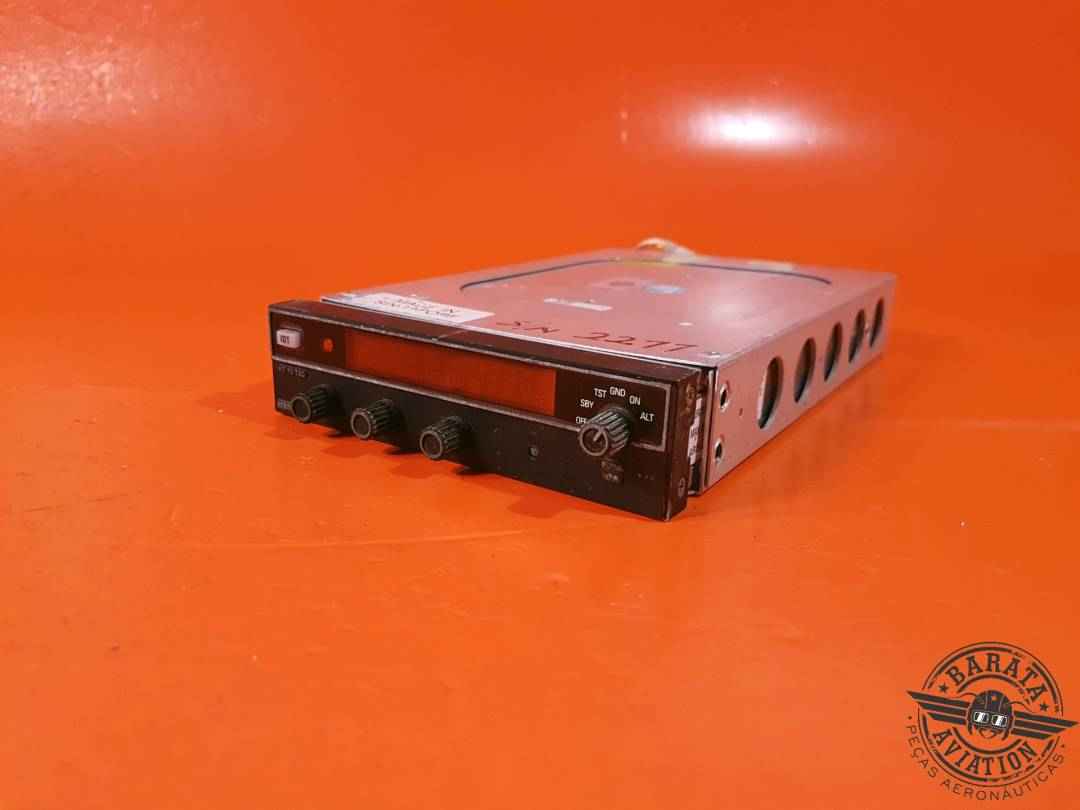 066-01141-0101 BENDIX KING KT 70 ATC TRANSPONDER  - Falta um Botão