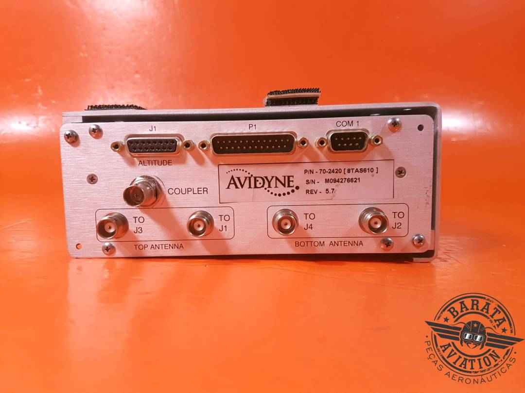 70-2420  TAS 610 Avidyne  Ryan Processor - W/ Tray and Connectors 11/29 VDC