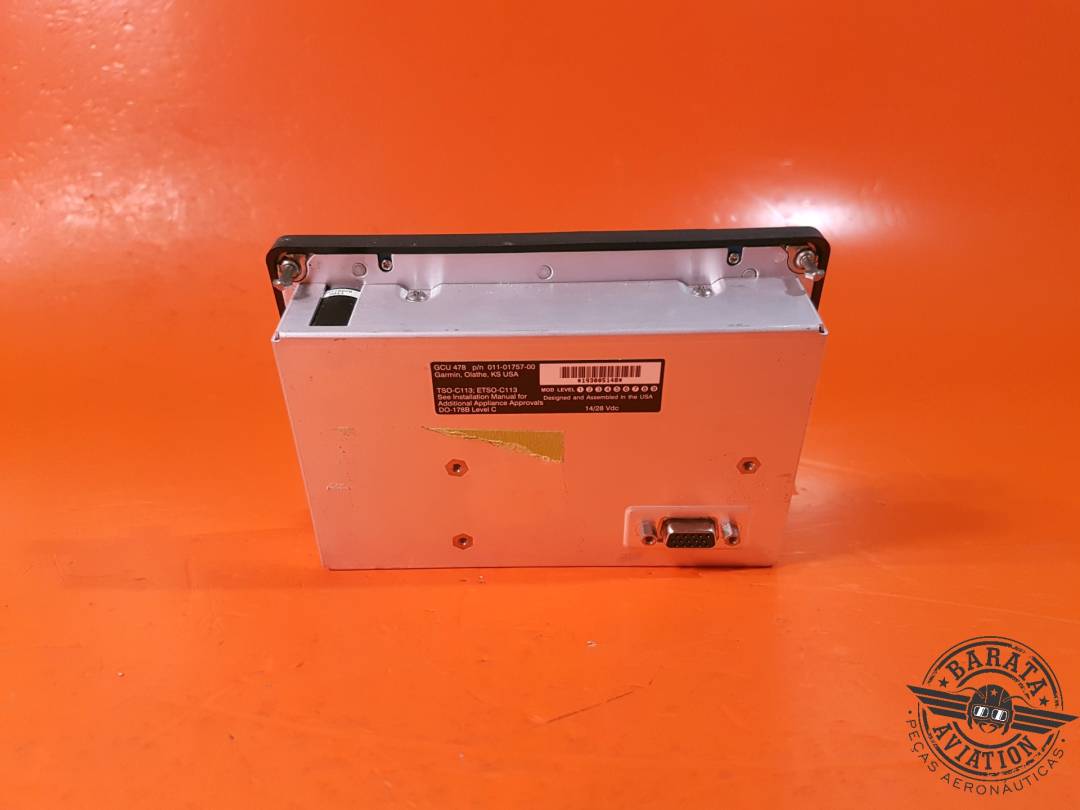 GARMIN PANEL GCU 478 INTERFAZ TECLADO 14/28 VCC P/N: 011-01757-00 