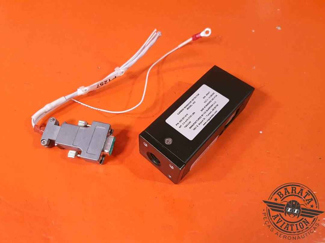 CARBON MONOXIDE DETECTOR 14/28 VDC P/N 452-201-010