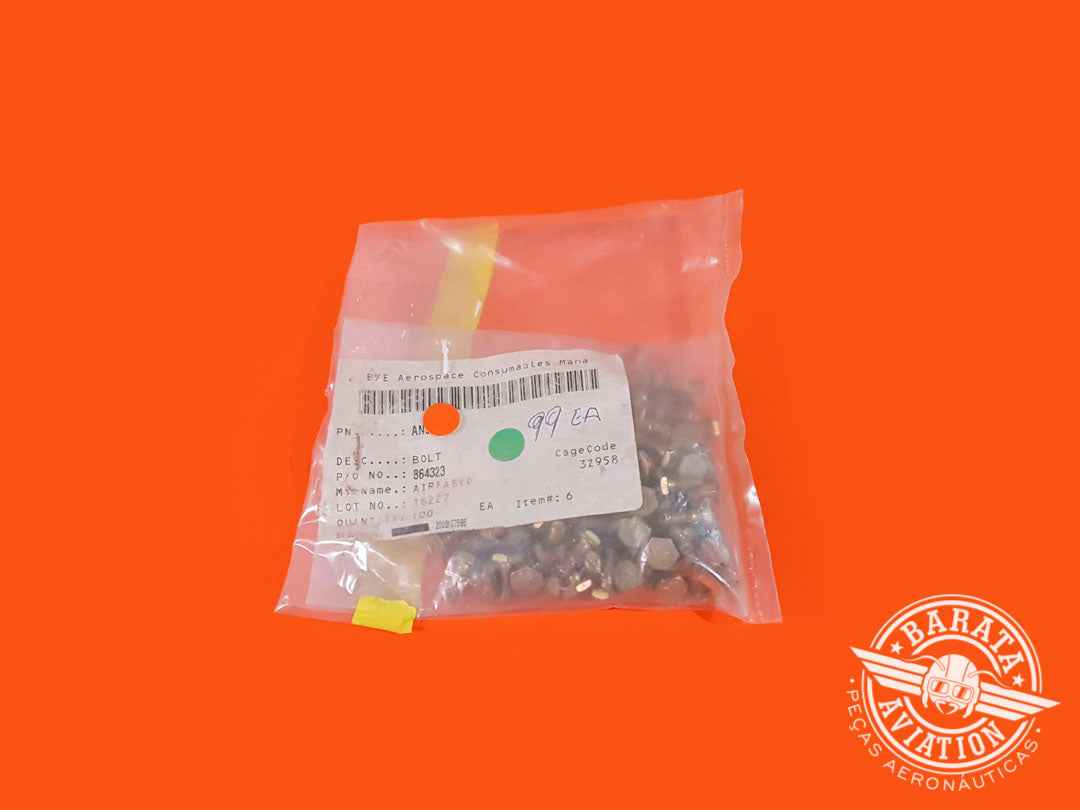An3 BOLT - P/N AN3-3A – Barata Aviation Parts