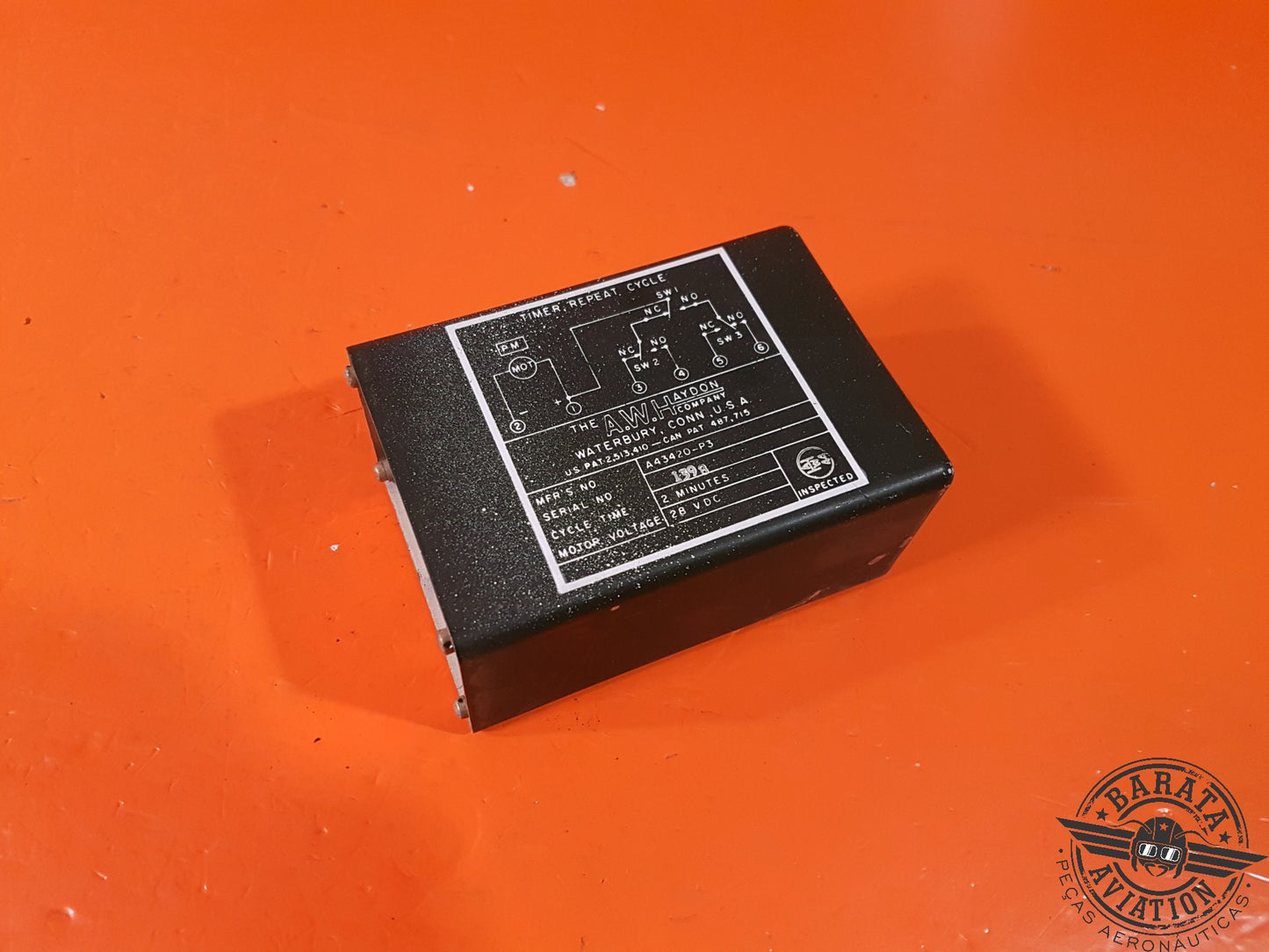 TIMER, REPEAT CYCLE P/N: A43420-P3