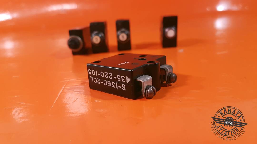 Klixon Kit of 5 Circuit Breakers