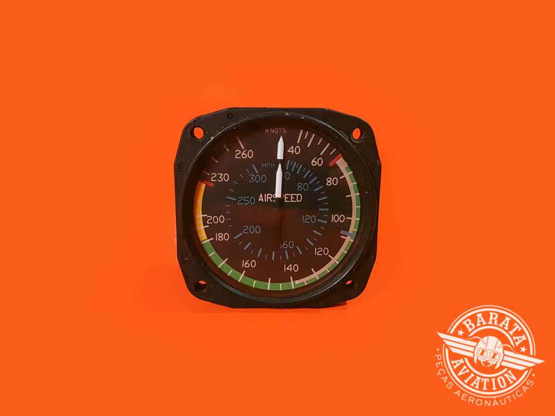 CESSNA AIRSPEED INDICATOR P/N: C661040-0208