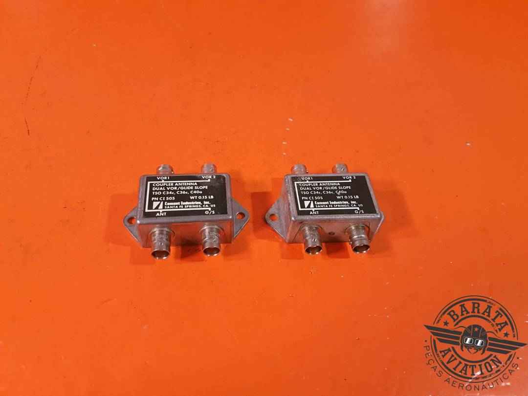 COUPLER ANTENNA DUAL VOR/GLIDE SLOPE  P/N: CI505  CADA UNIDADE