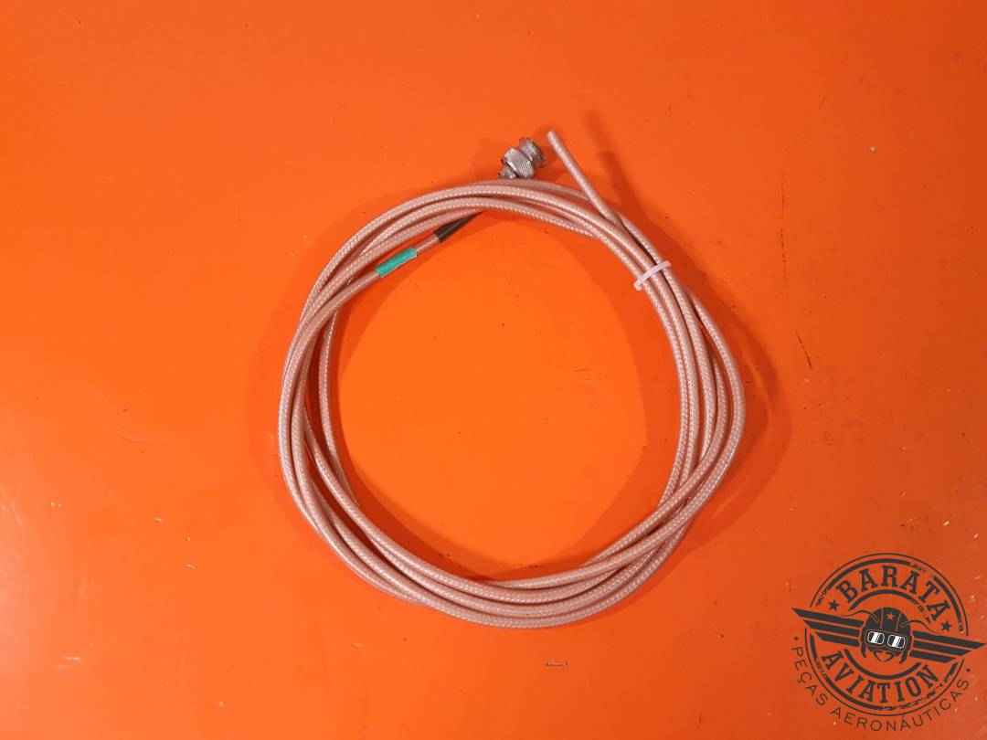 COAX CABLE RG 400 WITH STIVER CONNECTOR; MEDIDAS DO CABO: 2,55 CM/8,40 FT