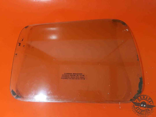 36-430011-107 BEECHCRAFT WINDOW-AFT UTILITY DOOR  REAR CABIN WINDOW GREEN