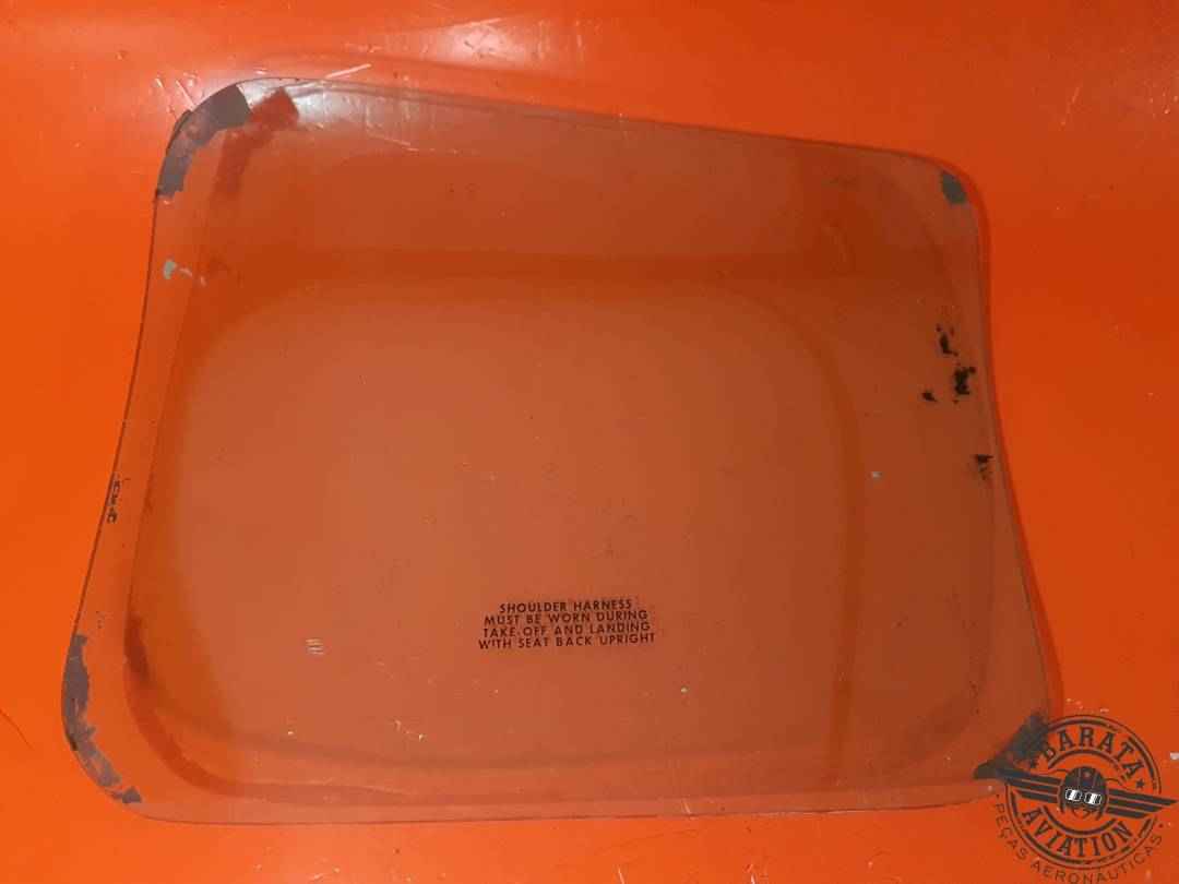 36-430011-107 BEECHCRAFT WINDOW-AFT UTILITY DOOR  REAR CABIN WINDOW GREEN