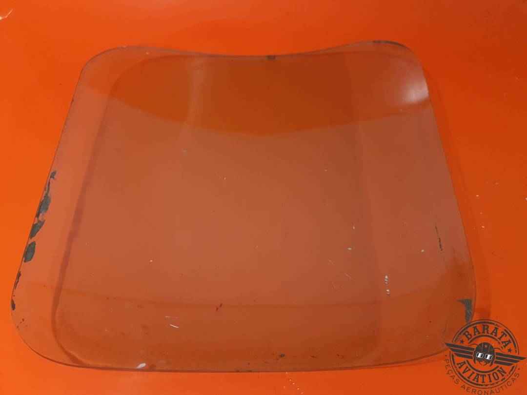 36-430011-105 BEECHCRAFT WINDOW- FWD UTILITY DOOR  GREEN REAR CABIN WINDOW