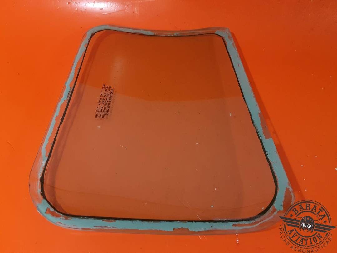 002-430001-61 BEECHCRAFT WINDOW-AFT L/H  THICK GLASS 