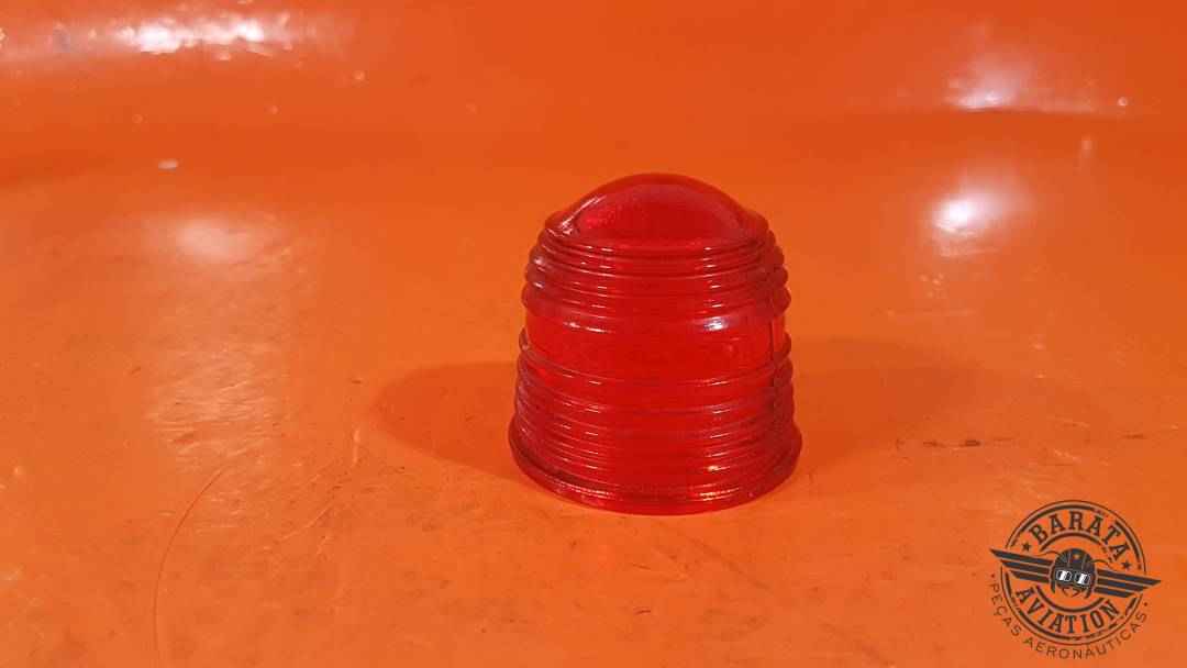 C17325 Flashing Beacon  Red Lens Dome