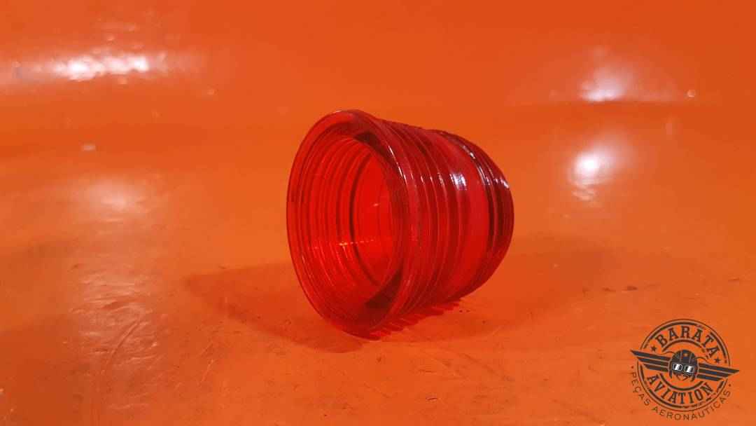 C17325 Flashing Beacon  Red Lens Dome