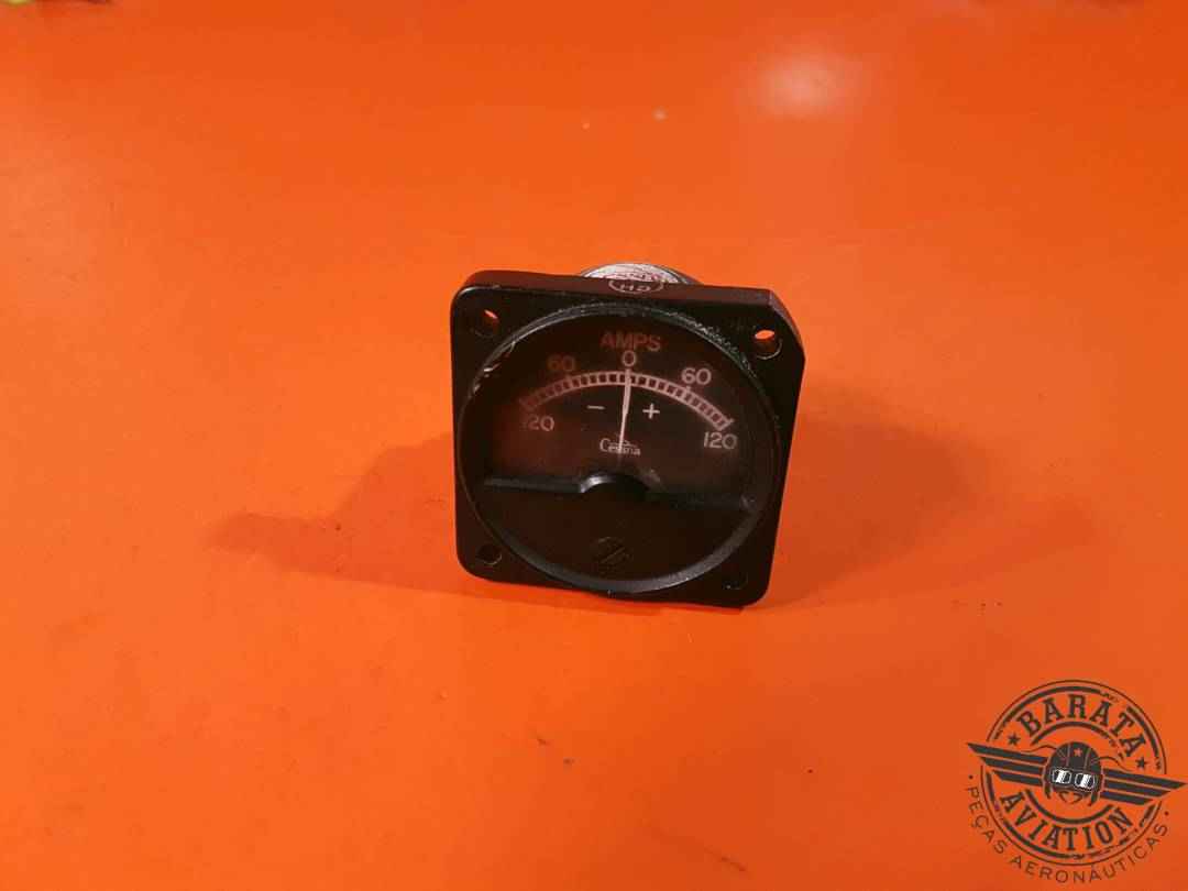 AMMETER INDICATOR (CESSNA) 24 VDC P/N: FLD420329-3