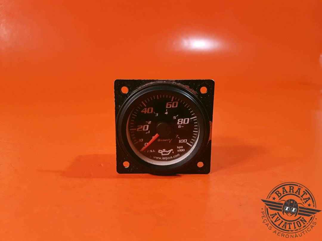 INDICATOR, OIL PRESSURE (IEQUUS)  P/N: EQU-6244