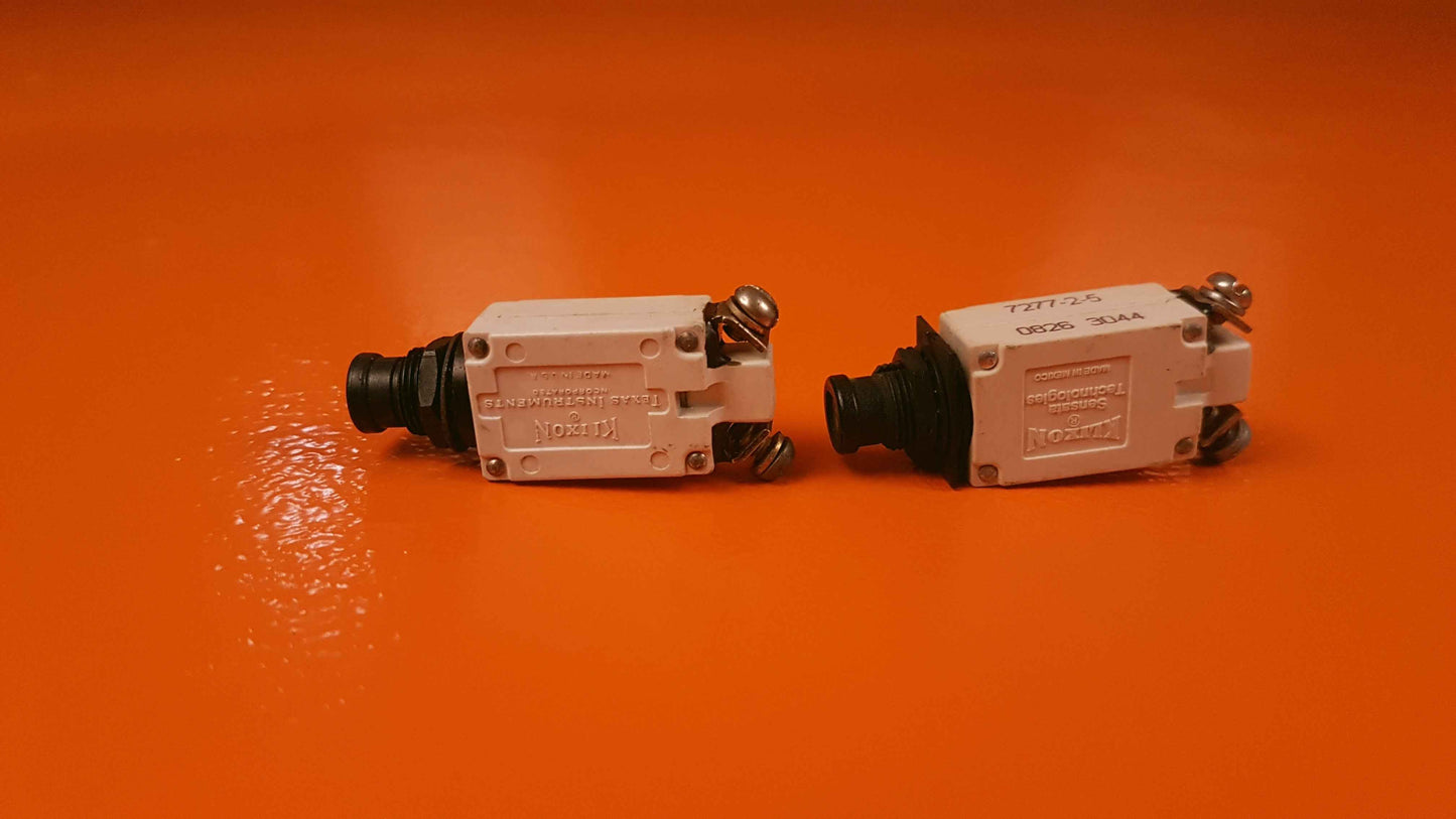 Klixon Kit Of 2 Circuit Breakers