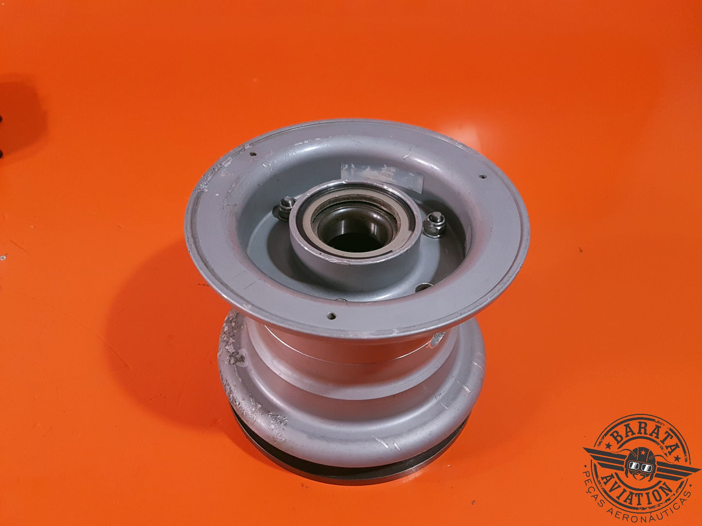 WHEEL ASSY 5.00X5 GROVE WHEEL ASSY SIZE 5.00X5 - WITH BREAKE DISC P/N: 51-101