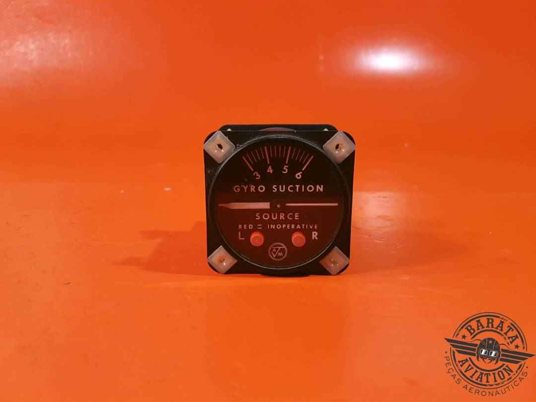 GYRO SUCTION INDICATOR P/N: 1G2-1 S/N/ 9H