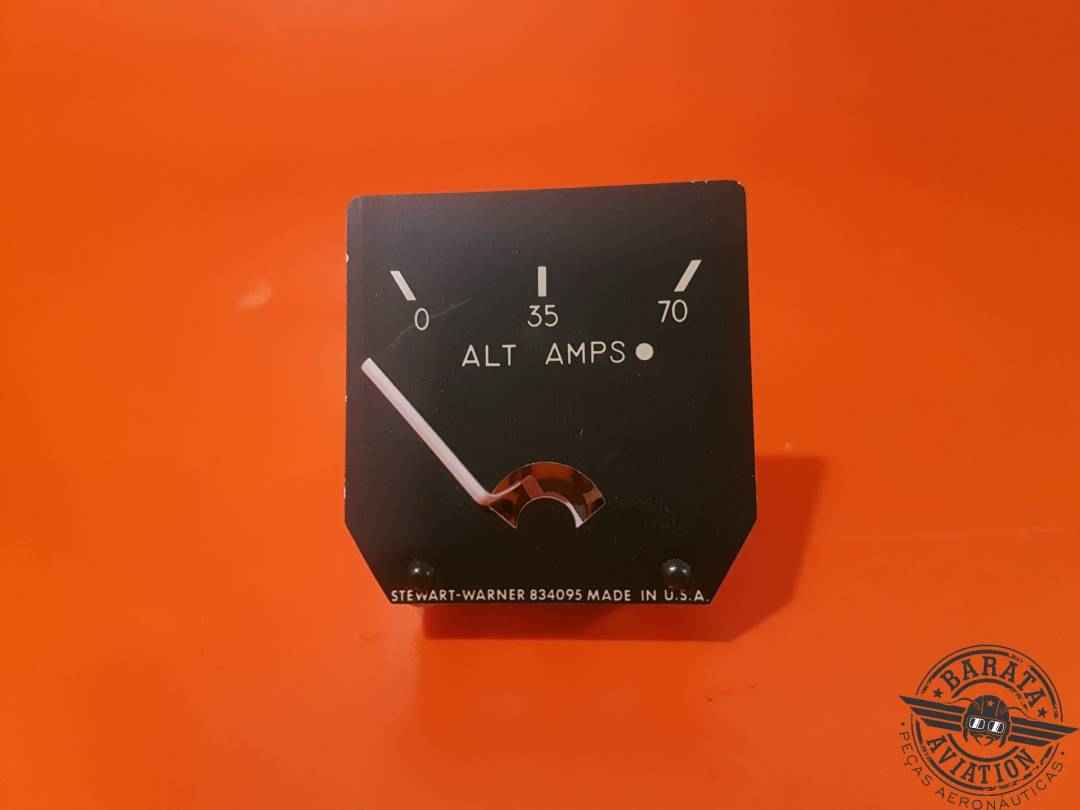 440485 STEWART WARNER AMPS GAUGE  0/70 AMP