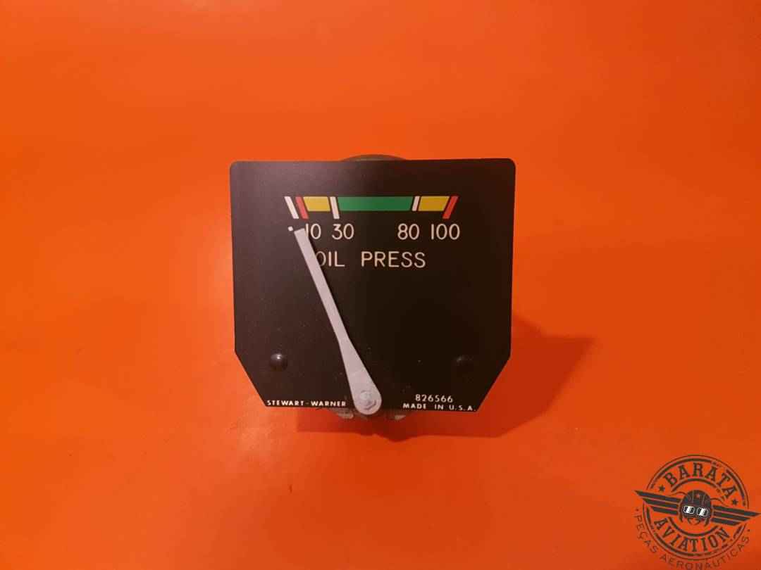 826566 STEWART-WARNER OIL PRESSURE INDICATOR 