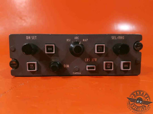 COLLINS DCP-85E DISPLAY CONTROL PANEL  P/N: 622-6794-002