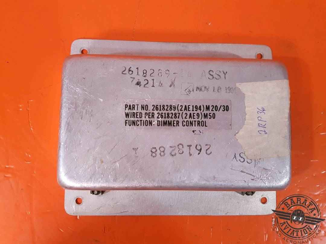 DIMMER BOX ASSY P/N 2618289-14