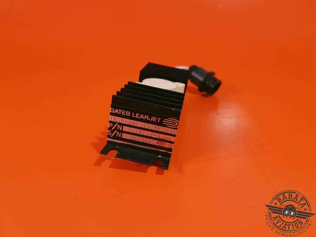 BOMBARDIER TRANSISTOR AND HEAT SINK ASSY  W/ CONNECTOR P/N: 2418142-3