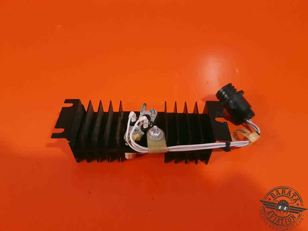 BOMBARDIER TRANSISTOR AND HEAT SINK ASSY  W/ CONNECTOR P/N: 2418142-3