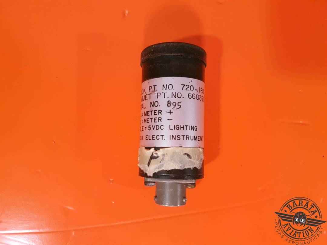 HICKOK RUDDER TRIM INDICATOR P/N 6608217-10