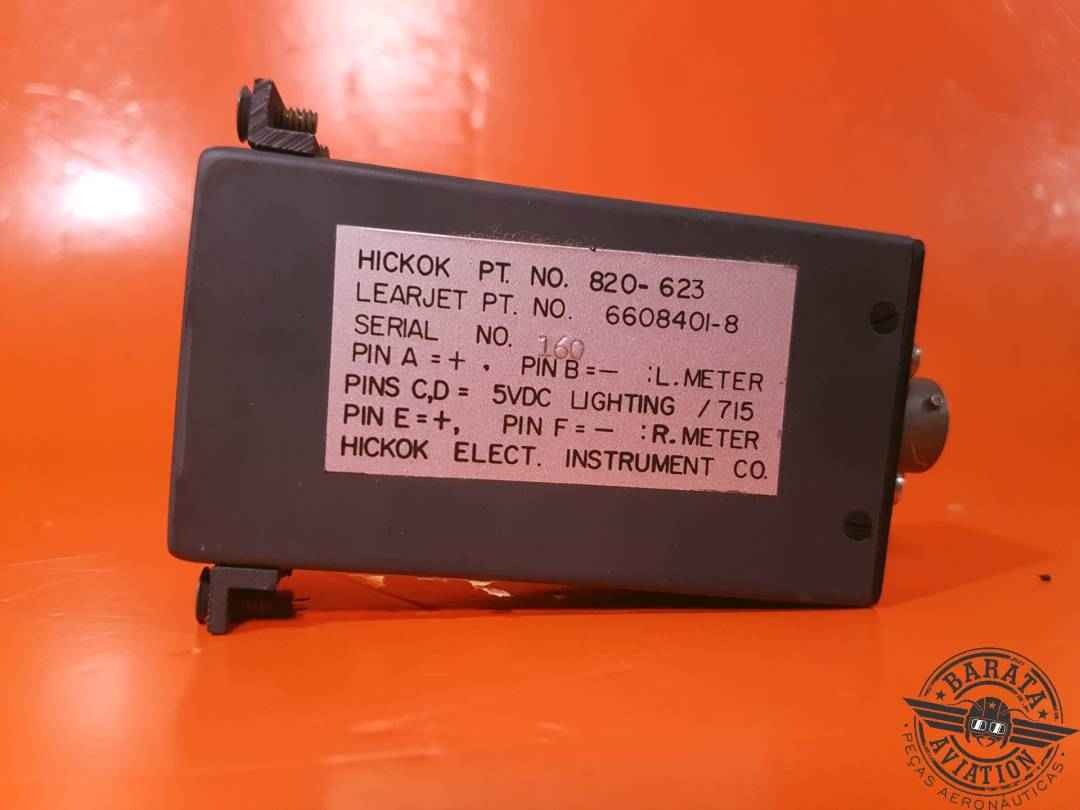 BOMBARDIER AIR TEMPERATURE CONTROL INDICATOR  P/N 6608401-8
