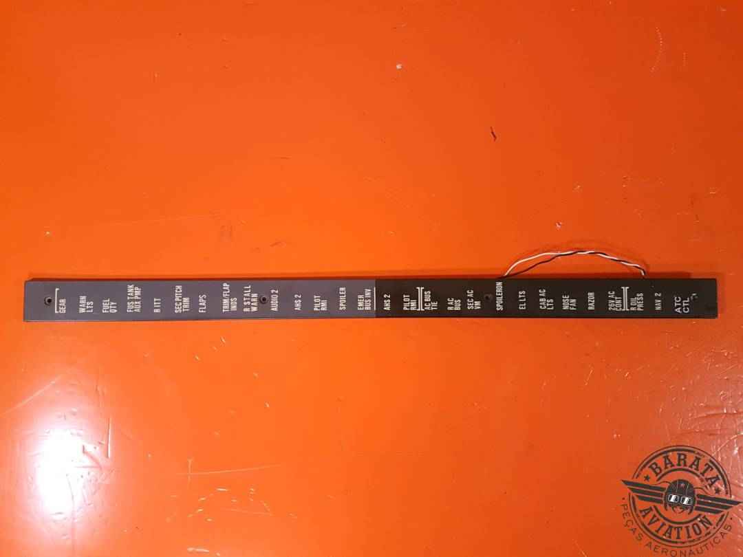 BOMBARDIER OVERLAY  P/N: 6608405-1