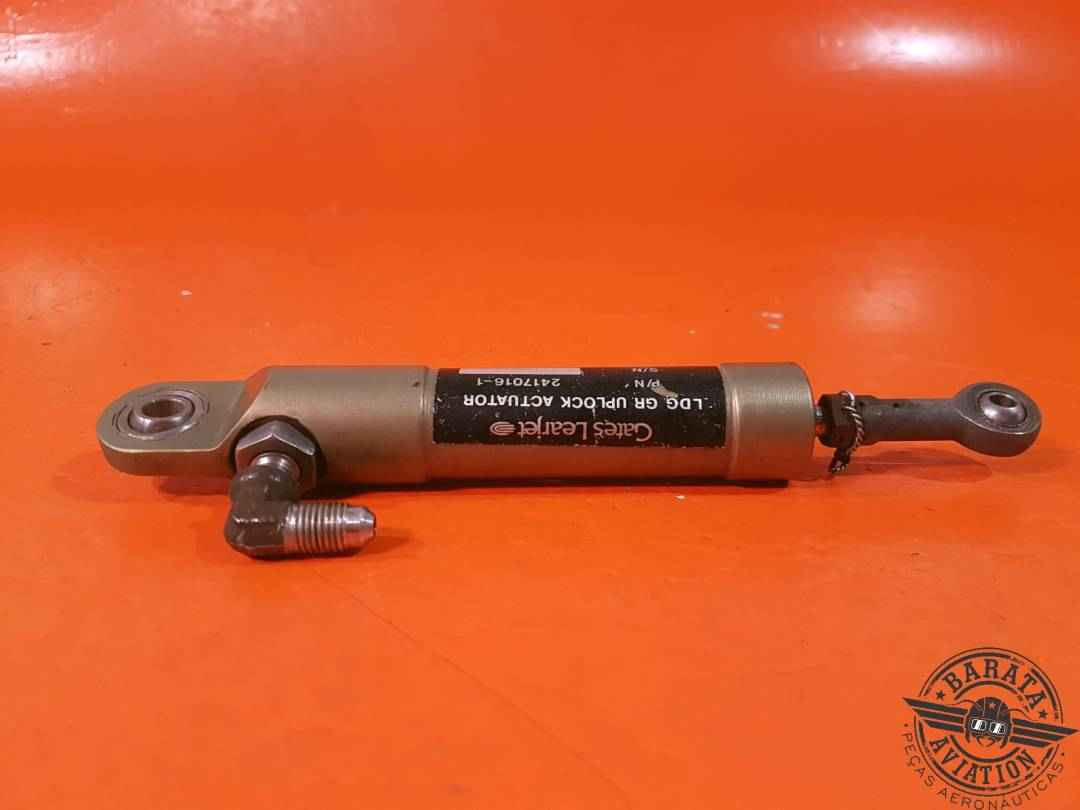 BOMBARDIER LANDING GEAR UPLOCK ACTUATOR  OPERATING PRESSURE 1500 PSIG P/N: 2417016-1