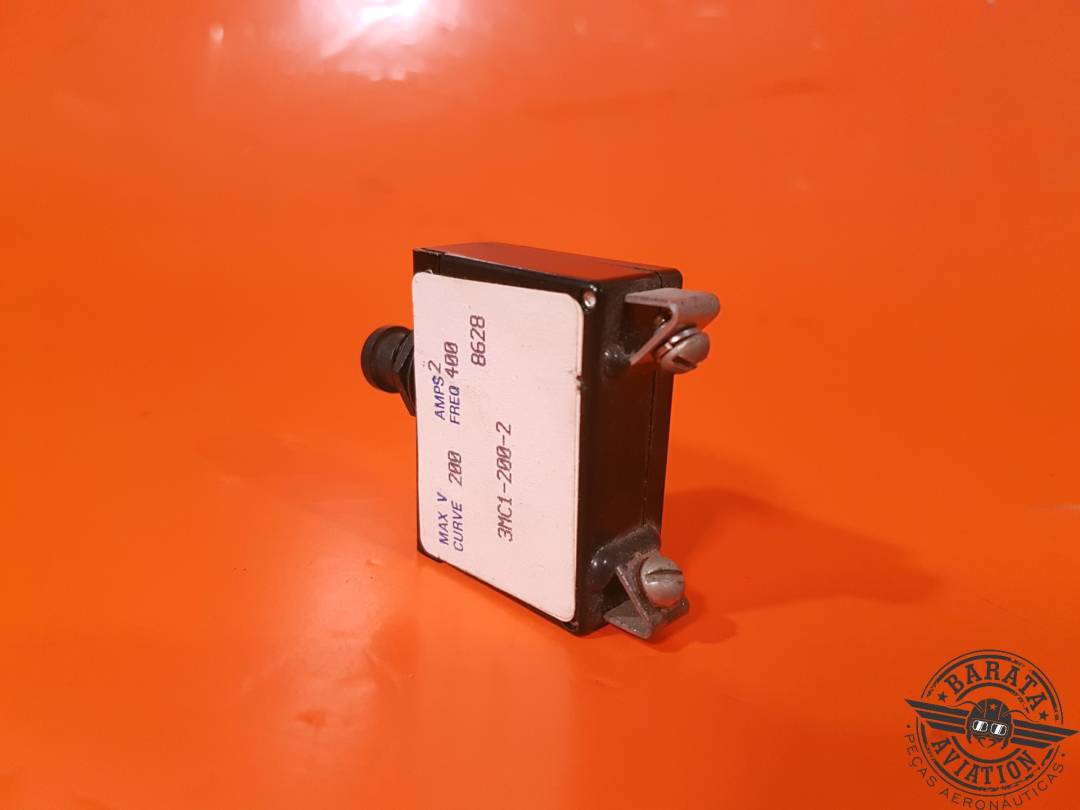DISYUNTOR BOMBARDIER DE 2 AMPERIOS N.° DE PUNTO: 3MC1-200-2