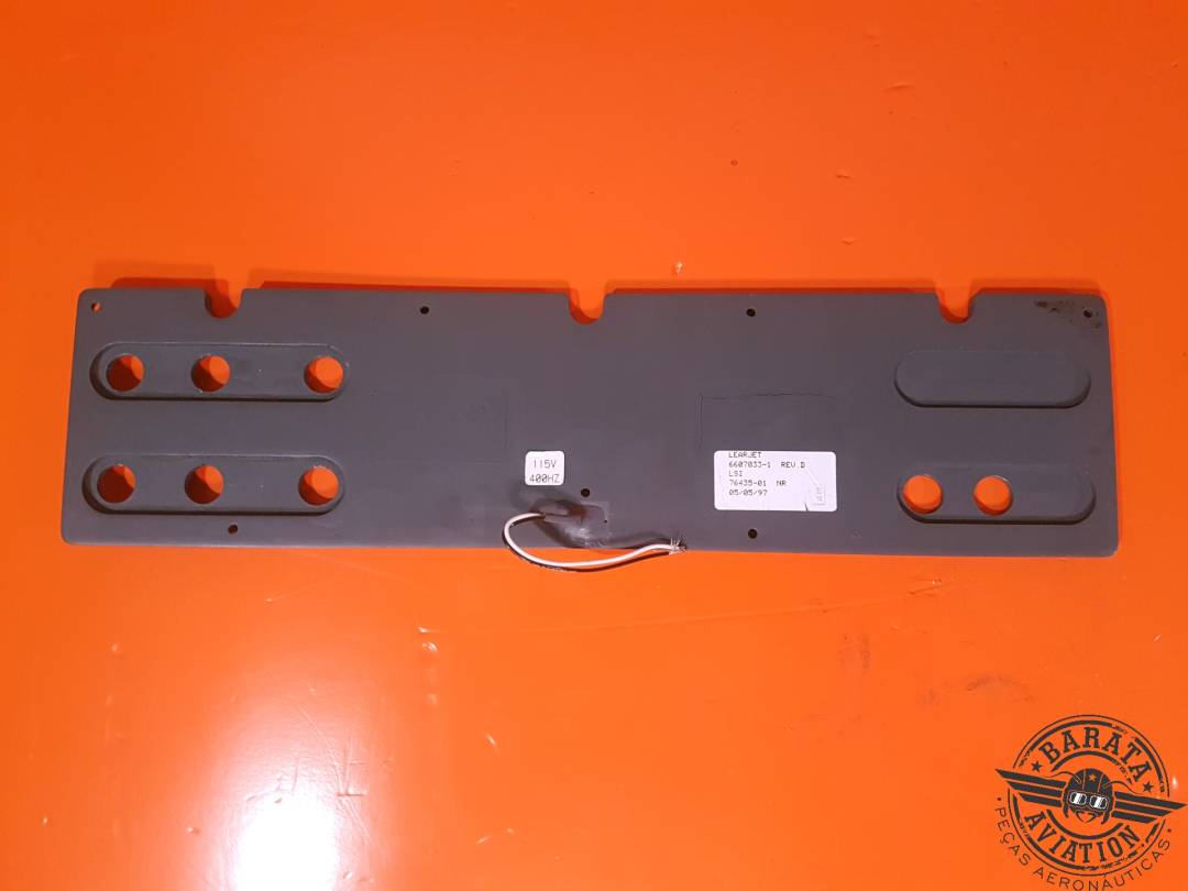 REVESTIMIENTO BOMBARDIER N.º DE PARTE: 6607033-1 