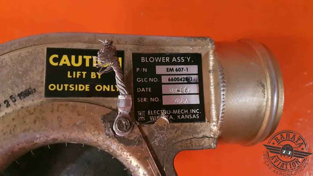 ELECTRO MECH BLOWER ASSY  P/N EM607-1 