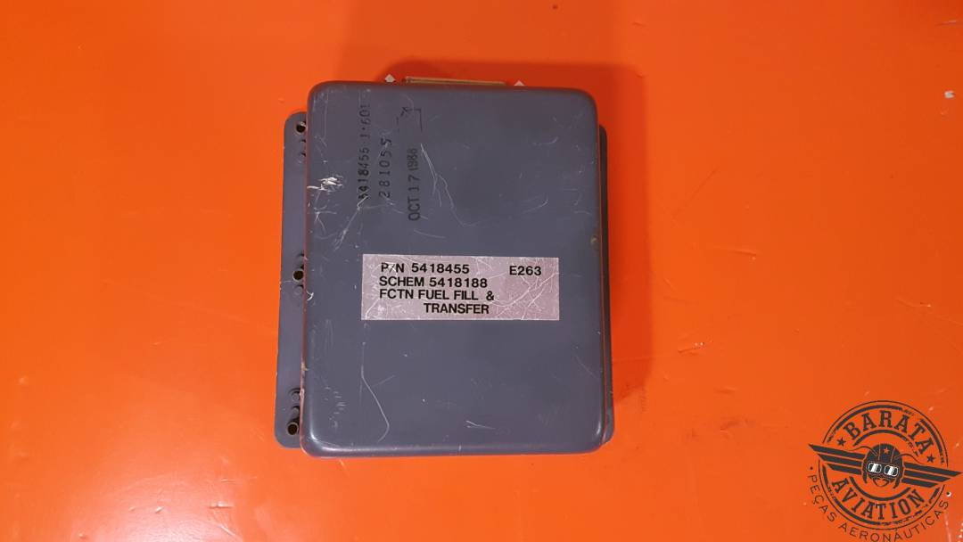CONJUNTO DE CAJA GATES LEARJET - LLENADO Y TRANSFERENCIA DE COMBUSTIBLE N.° DE PARTE 5418455-2