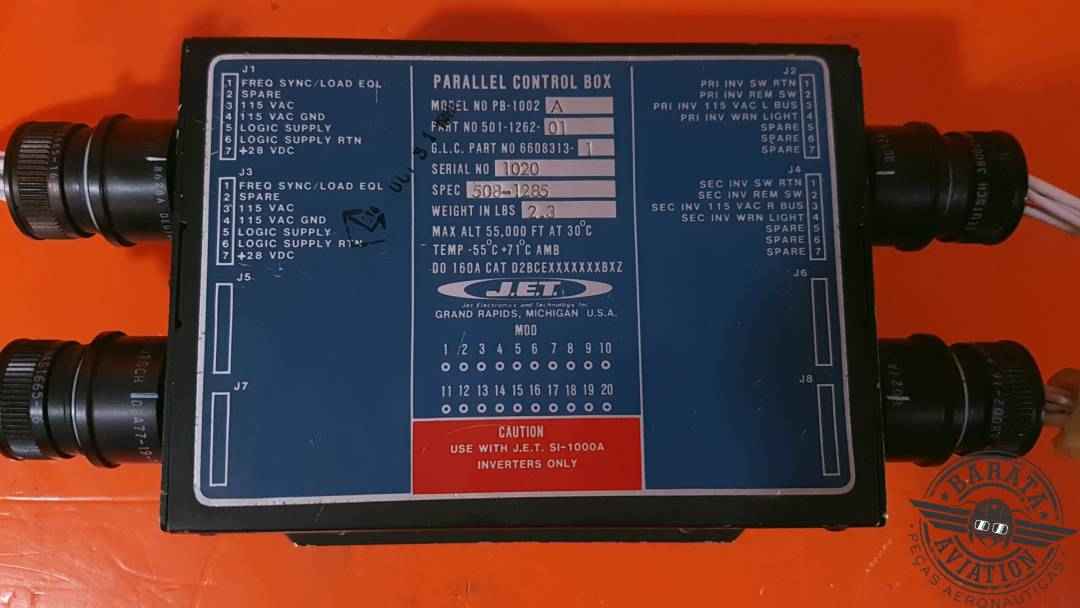 JET ELETRONICS PARALLEL CONTROL  P/N  6608313-1