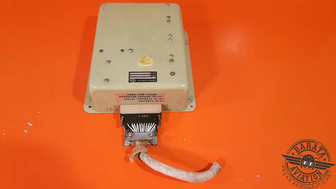 RELÉ T/R CONJ. DE PANEL GATES LEARJET CON CONECTORES N.° DE P. 5488703-21