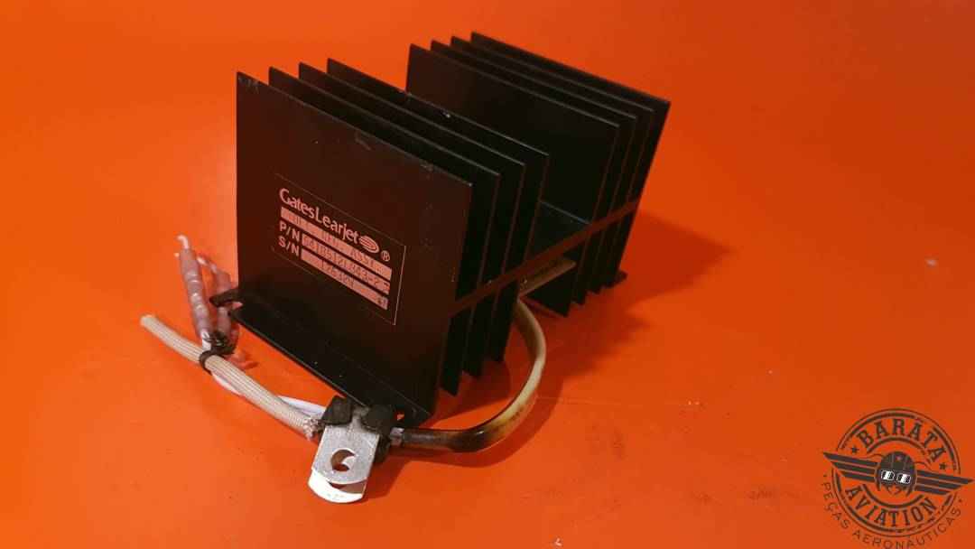 GATES LEARJET VOLTAGE REGULATOR ASSY W/ CONNECTOR P/N: 5418512L843-2