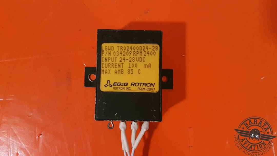 EG&G ROTRON SENSOR  IMPUT: 24/28 VDC   P/N: 034209