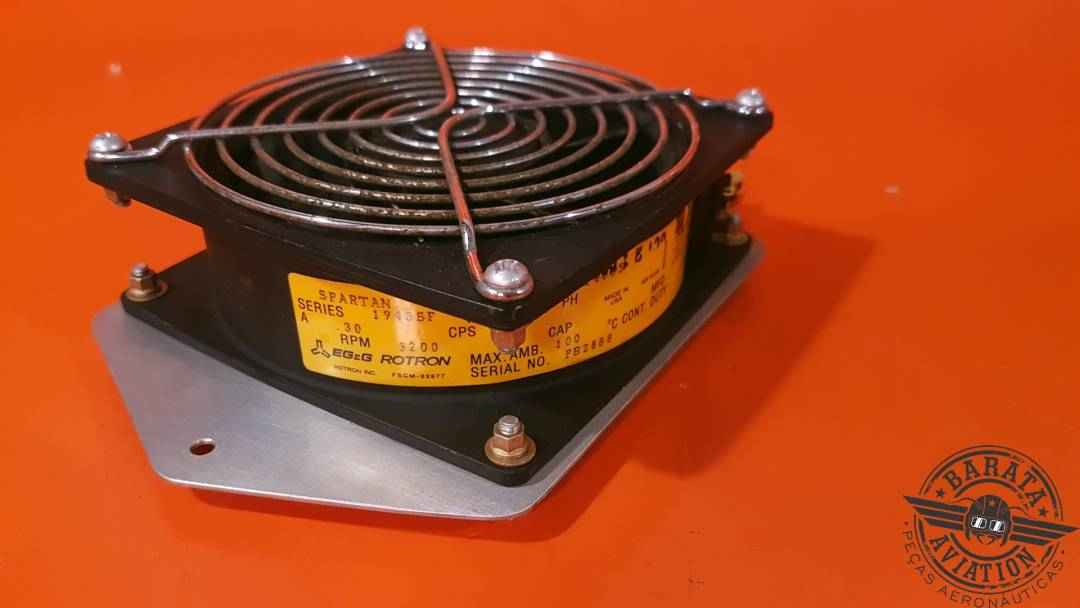 EG&G ROTRON BLOWER ASSY 24/25 VDC; CONNECTOR BROKEN P/N: 011035