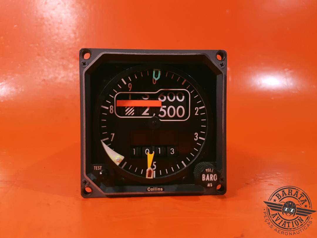 COLLINS ALTIMETER, ENCODING  RANGE 55.000 FEET P/N: 622-6238-001