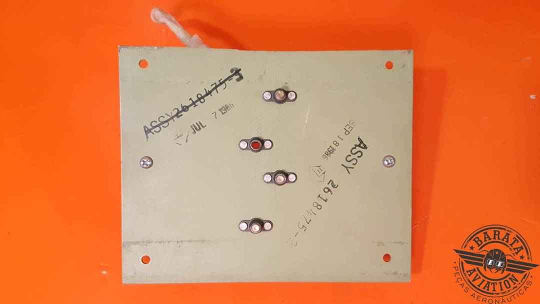 BOMBARDIER FUSE BOX ASSY  W/ WIRING P/N: 2618475-2