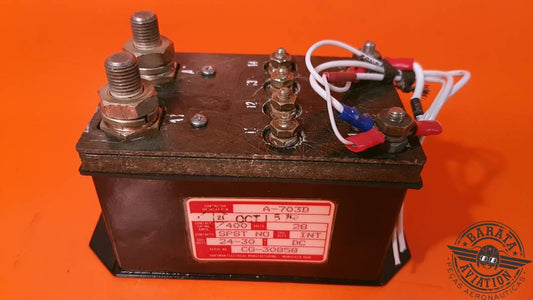 RELÉ ELÉCTRICO HARTMAN 28 VCC/400 A n.° de pieza: A-703D