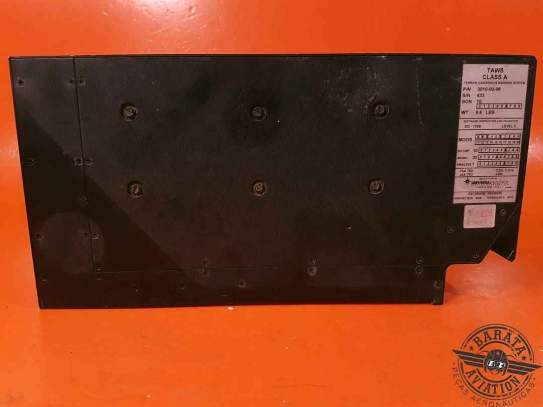 Taws Computer UNIVERSAL AVIONICS TAWS COMPUTER P/N: 3010-00-00 – Barata Aviation Parts