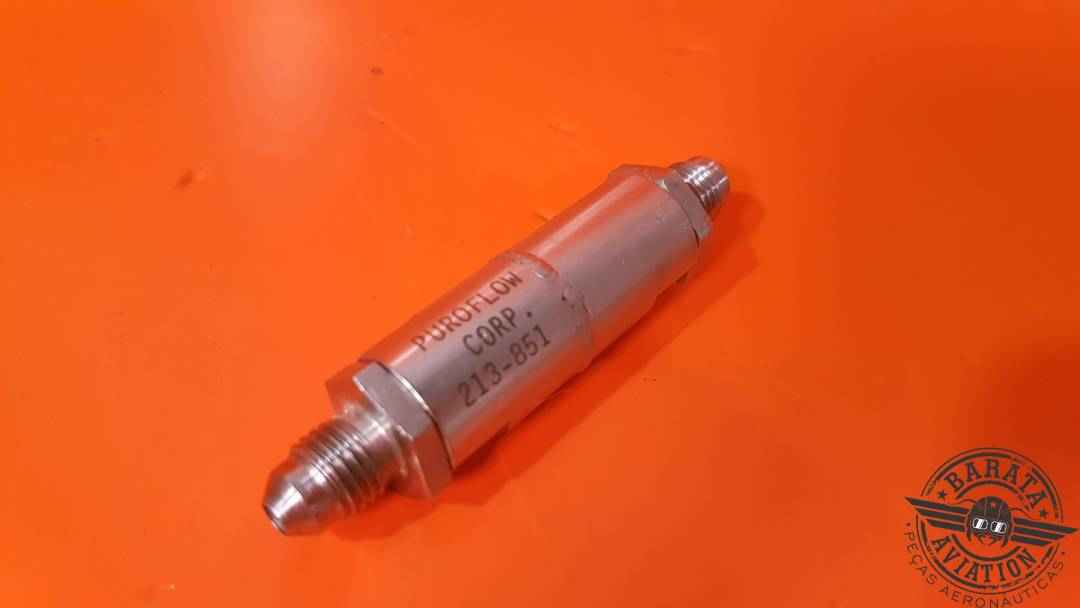 PUROFLOW/BOMBARDIER FILTER ASSY  ALCOHOL  P/N: 213-851