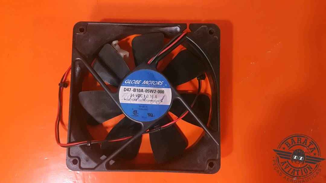 GLOBE MOTORS COOLING FAN  24 VDC/0.16 AMP P/N D47-B10A-05W2-00