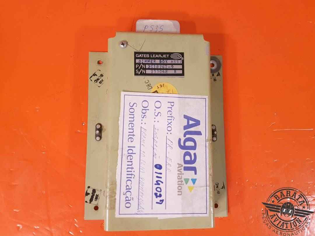 GATES LEARJET DIMMER BOX ASSY  P/N: 2618262-9 