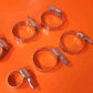 AERO SEAL KIT OF CLAMPS P/N: AN737TW-34-38