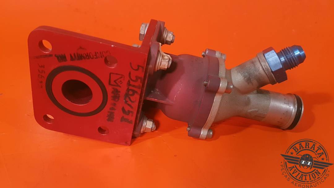 CONJUNTO DE VÁLVULA DE CIERRE DE COMBUSTIBLE BOMBARDIER N.° DE P.: 2820053-101